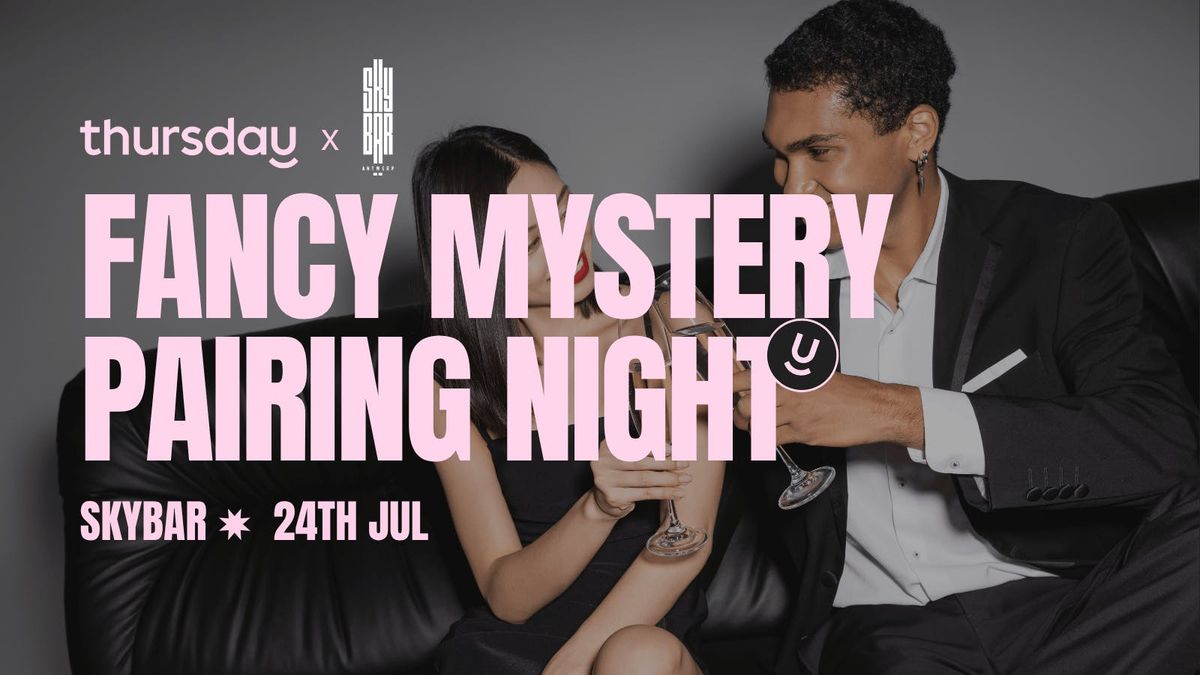 Thursday | Elegant AI Matching Night at Skybar (30-50) | Antwerp, 24 July | Event in Antwerp | AllEvents