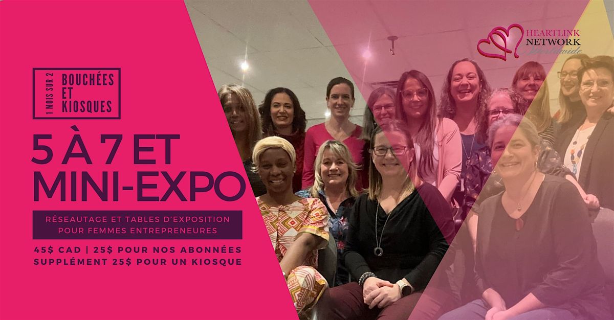 EN PERSONNE | 5 à 7 et Mini-Expo | Heart Link Québec | Event in Québec City | AllEvents