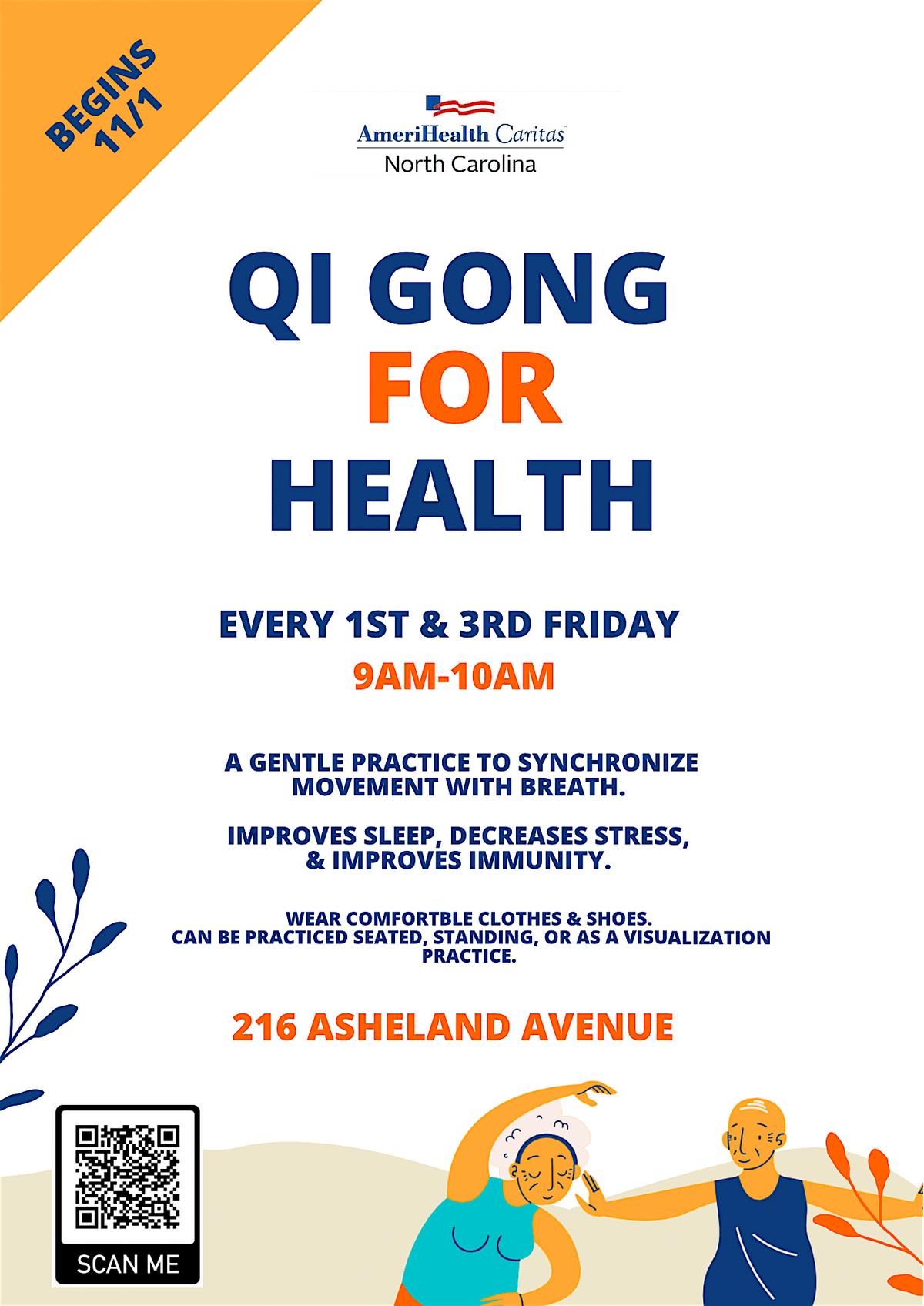 Qi Gong for Overall Health & Wellness - 1st & 3rd Friday of every month | Event in Asheville | AllEvents