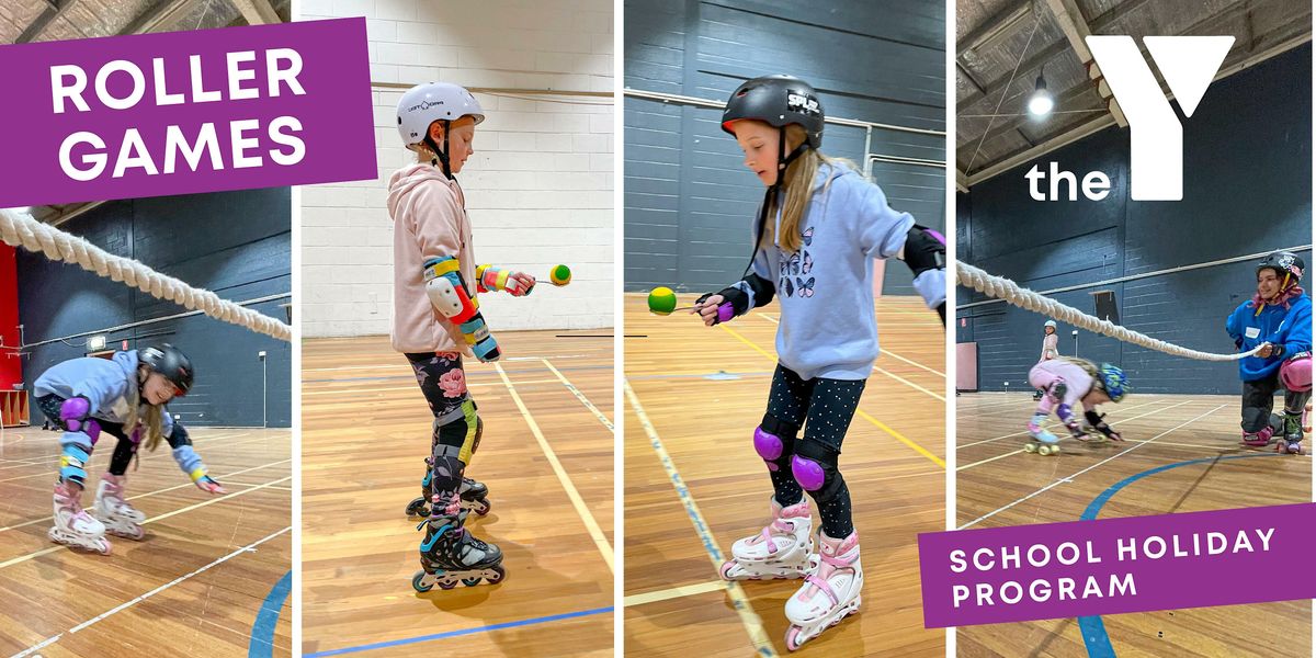 Roller Games kids roller skating/Inline skating games program, Ymca