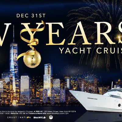 Celebrations and events on new years eve 2023 in montreal New York New Years Eve Fireworks Party Cruise 2023 ( ALL AGES ), Pier 40 Hornblower Cruises