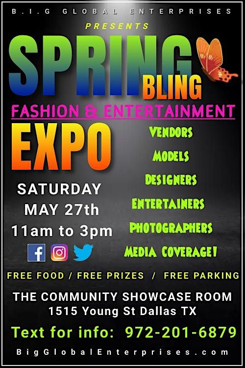 B.I.G Spring Bling Fashion & Entertainment Expo! | Event in Dallas | AllEvents.in