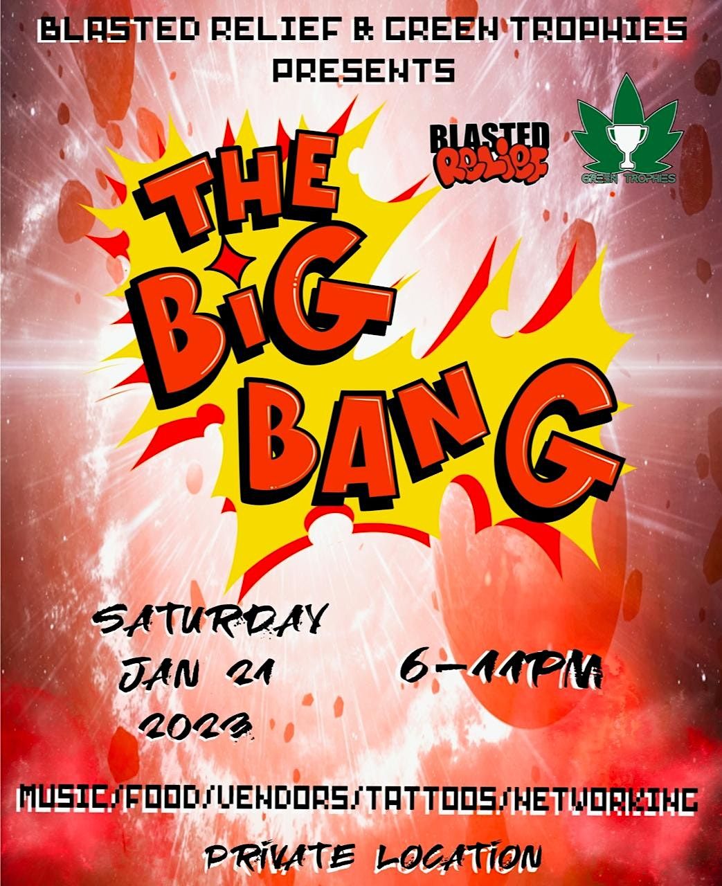 THE BIG BANG, January 21 2023 AllEvents.in