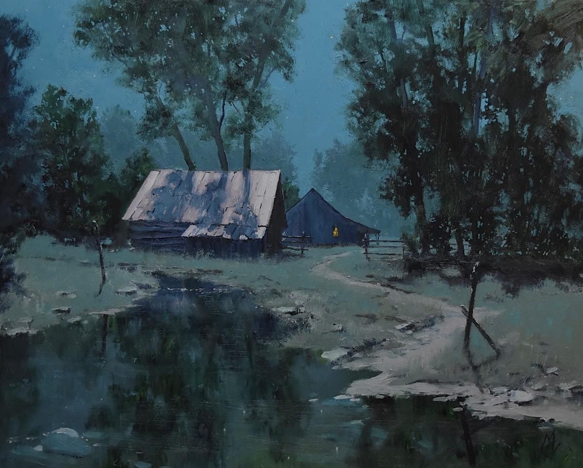 Michael Ome UnTiedt-THE COLORS OF NIGHT, Painting Nocturnes, 12 August | Event in Lowell | AllEvents