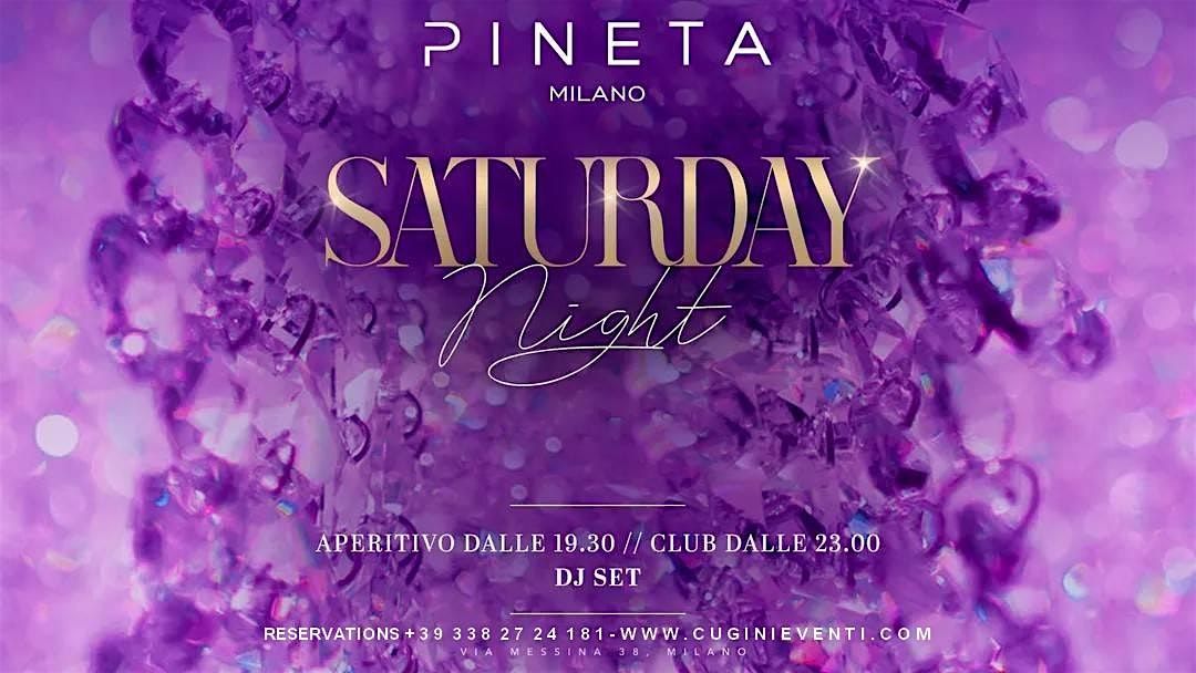 PINETA MILANO-Sabato-LISTA CUGINI | Aperitivo/serata/tavoli