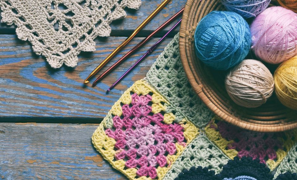 Granny Square Day! Full or HalfDay Course, The Yarn Dispensary