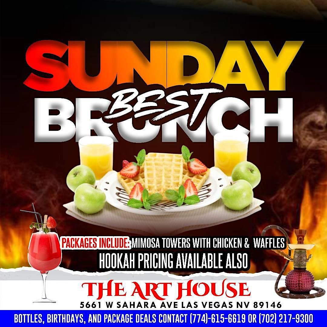 Sundays Best Brunch, The Art House Hookah Lounge, Las Vegas, 9 July