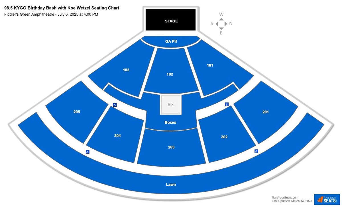 98.5 Kygo Birthday Bash: Koe Wetzel, 5 July | Event in Englewood | AllEvents