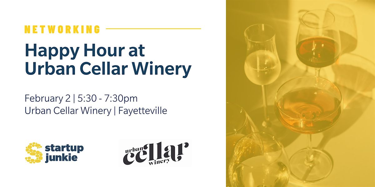 Networking Happy Hour at Urban Cellar Winery, Urban Cellar Winery