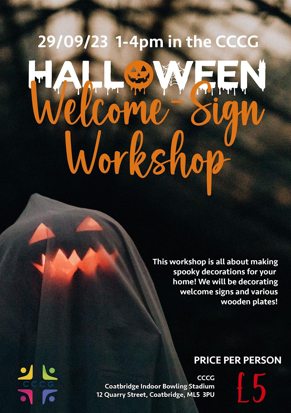 Halloween Sign Coatbridge Indoor Bowling Club, 29