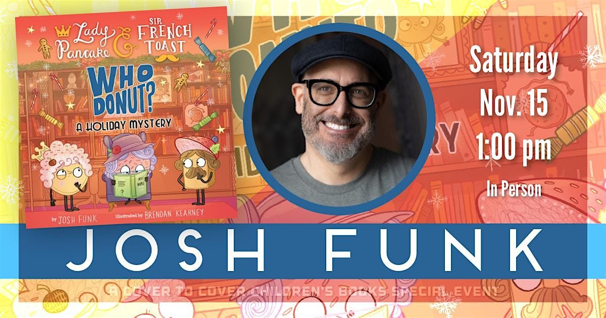 An Afternoon with Author Josh Funk, 15 November | Event in Upper Arlington | AllEvents