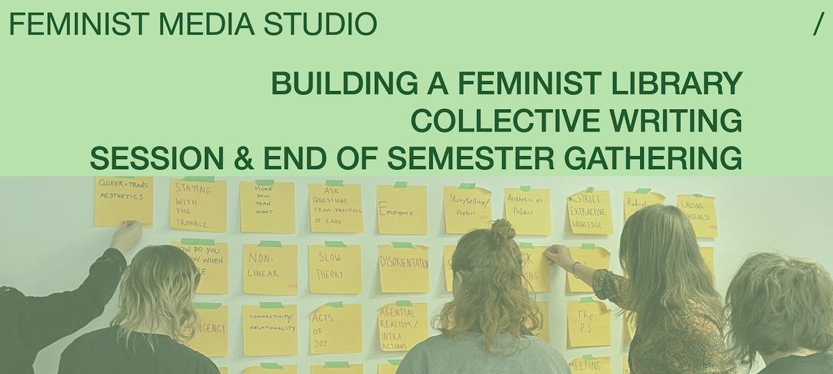 FMS BaFL Writing Session & End of Term Gathering, Concordia University