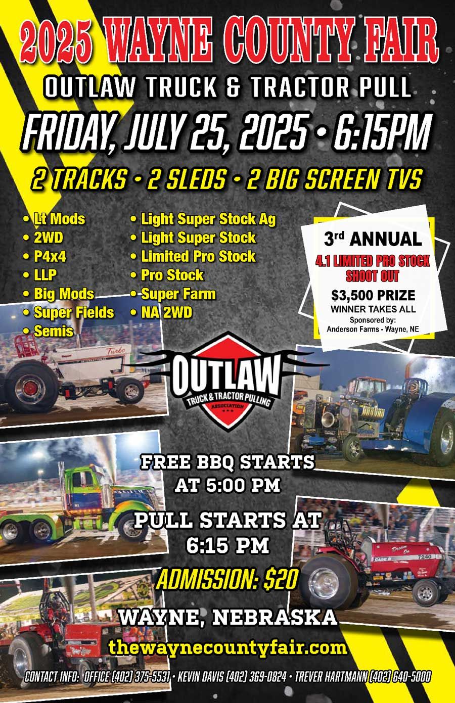 Outlaw Truck & Tractor Pulling Association, 11 August | Event in Des Moines | AllEvents