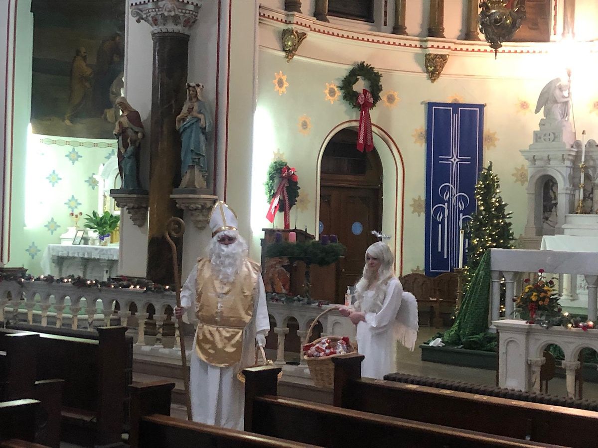Christmas Carols Singing and St. Nicholas (Mikulášská), Saint
