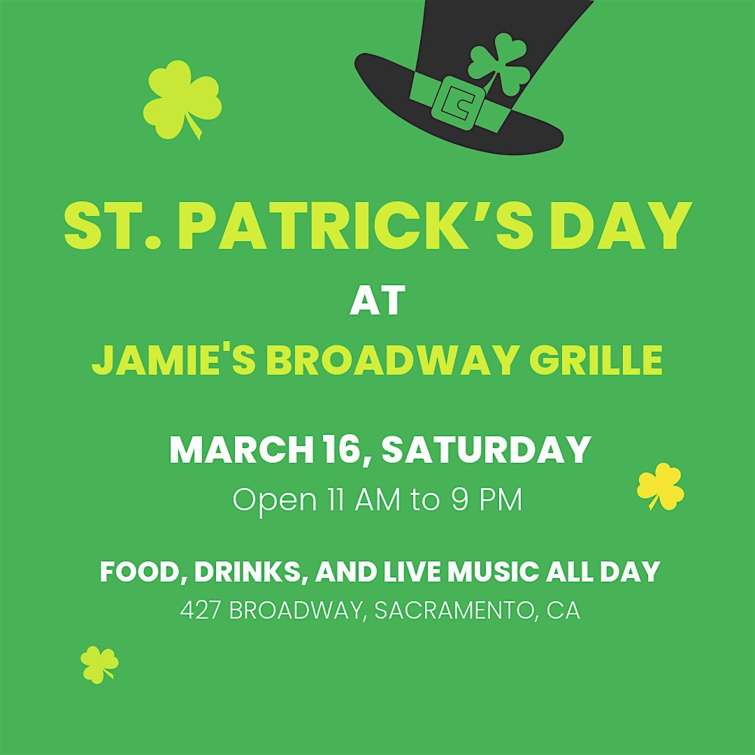 jamies bar and grill st patricks day