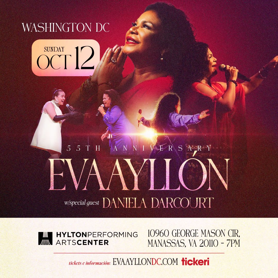 Eva Ayllon with Daniela Darcourt at Shea Center for Performing Arts, 10 October | Event in Wayne | AllEvents