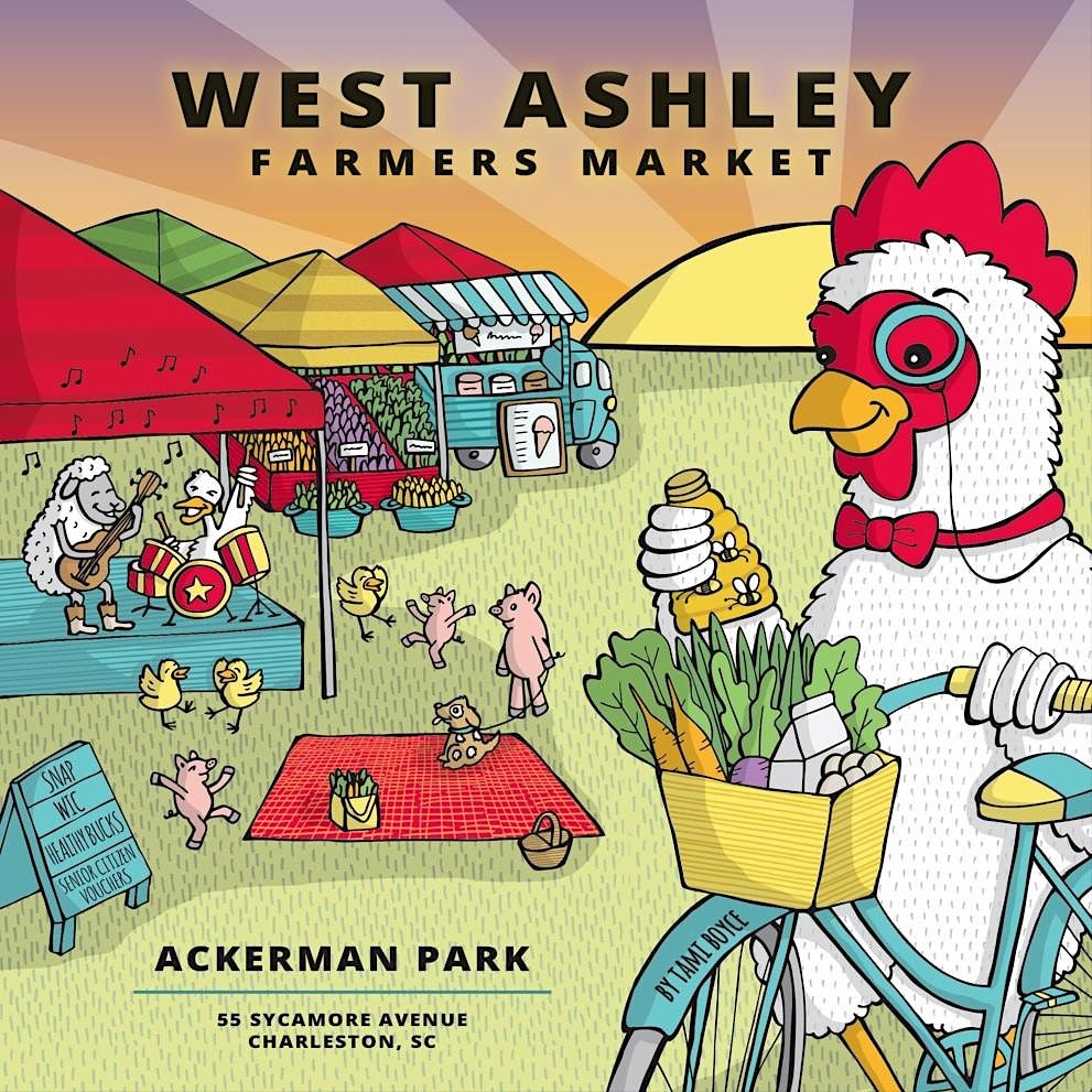 West Ashley Farmers Market, Ackerman Park, Charleston, July 12 2023