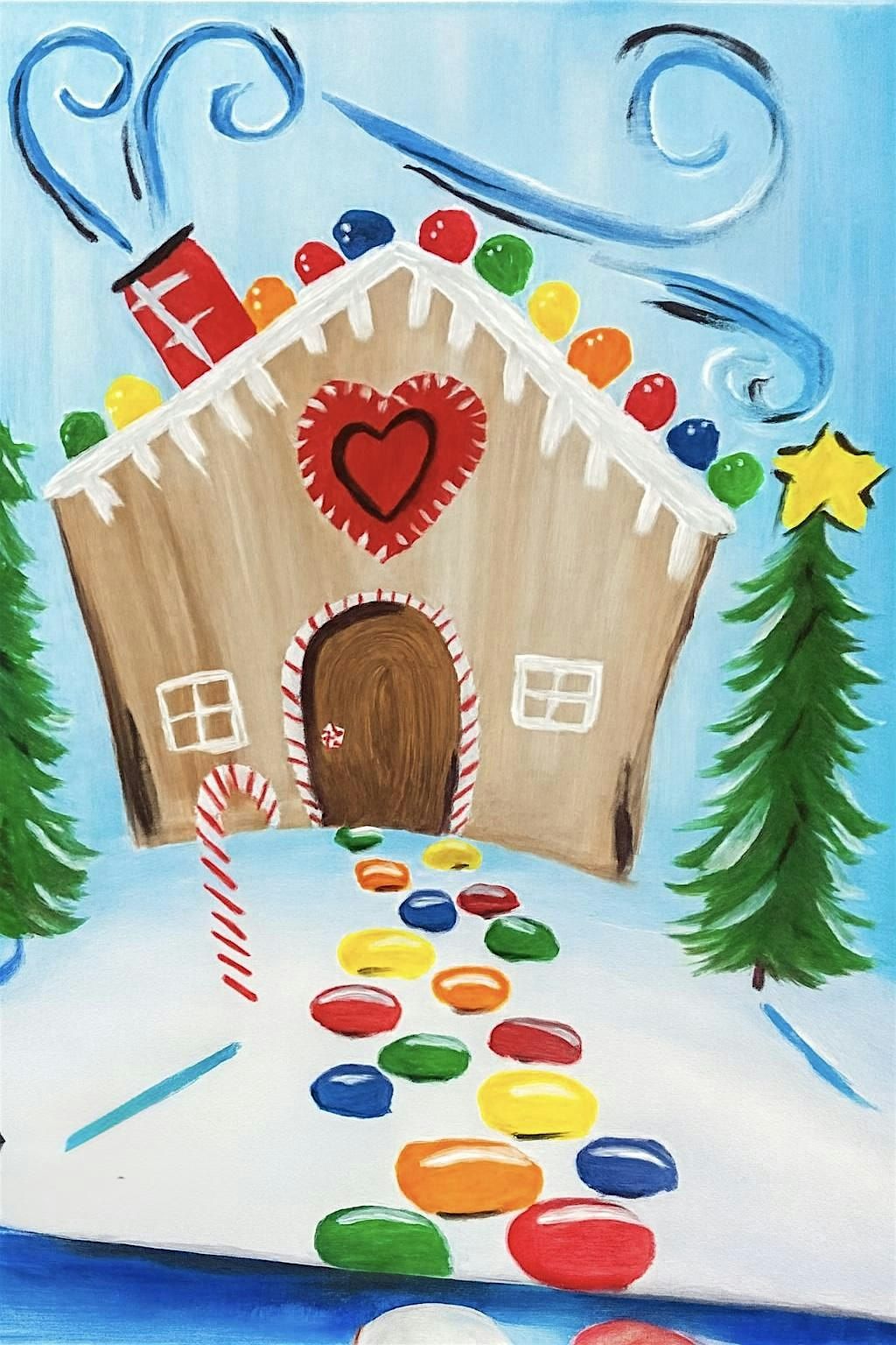 Candy Lane Sip & Paint, 7 December | Event in Moreno Valley | AllEvents