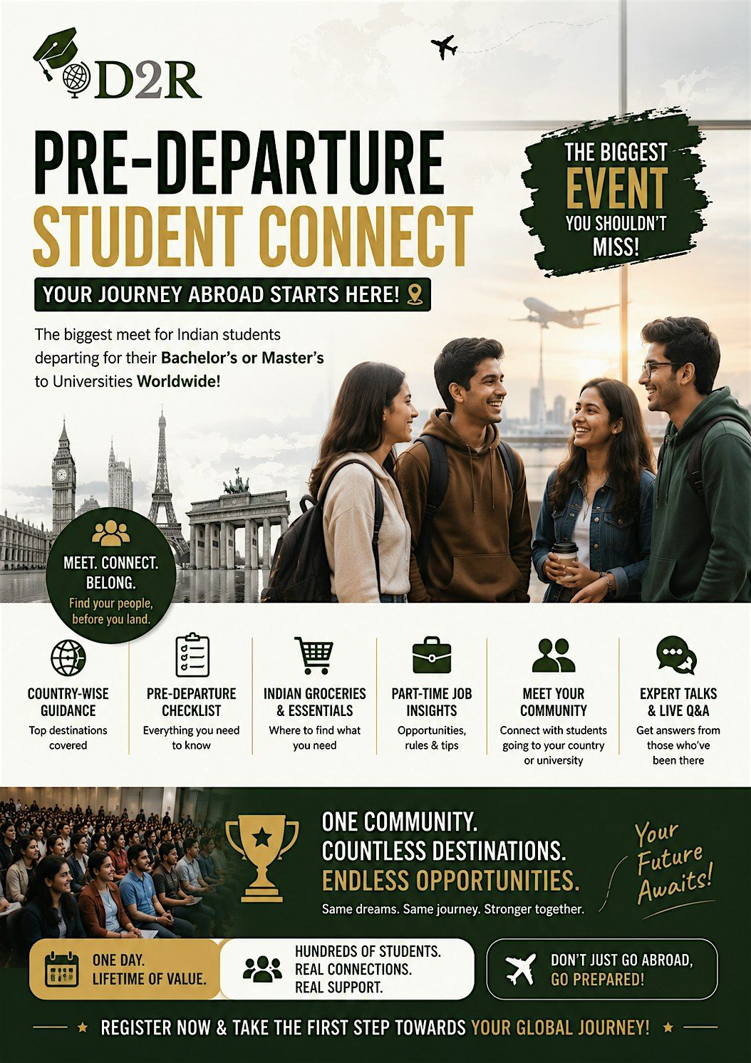 Student Pre-departure Meet - Network and Connect - UK, Germany & more...