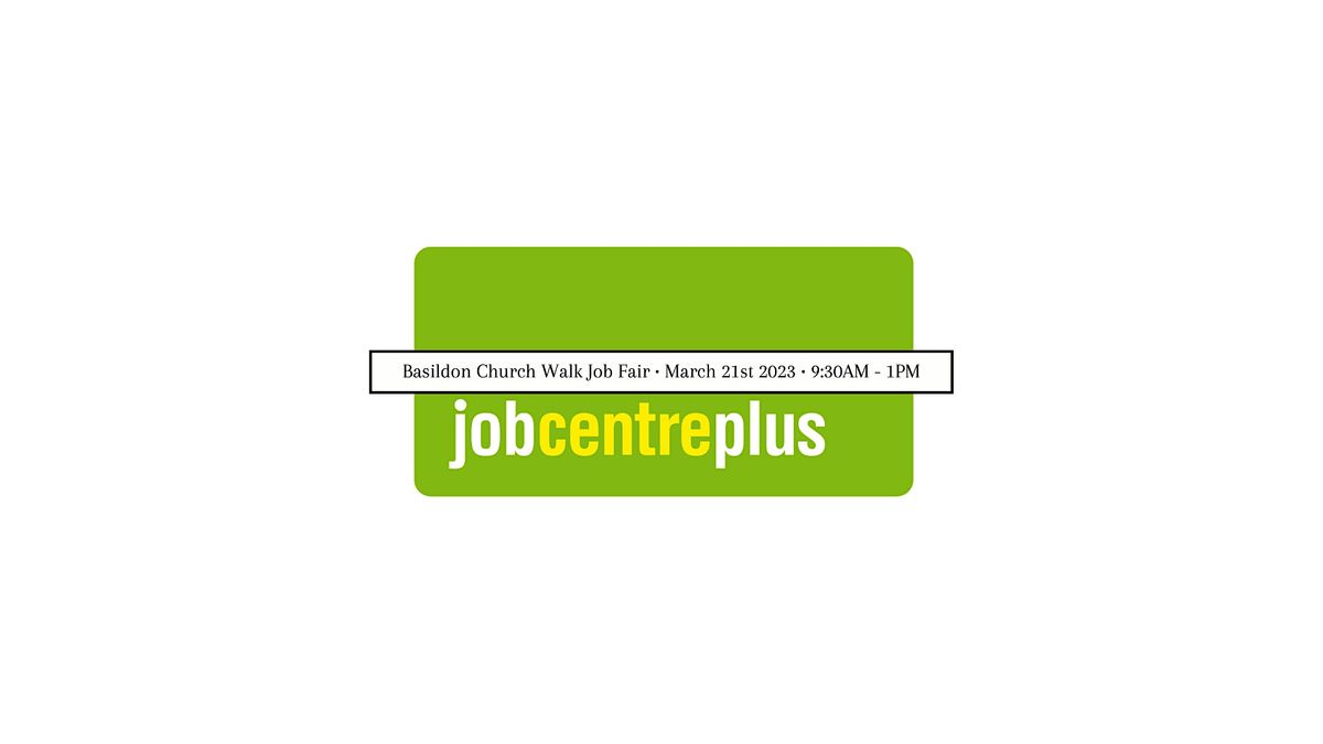 Basildon Church Walk Job Centre March Event, Basildon Church Walk