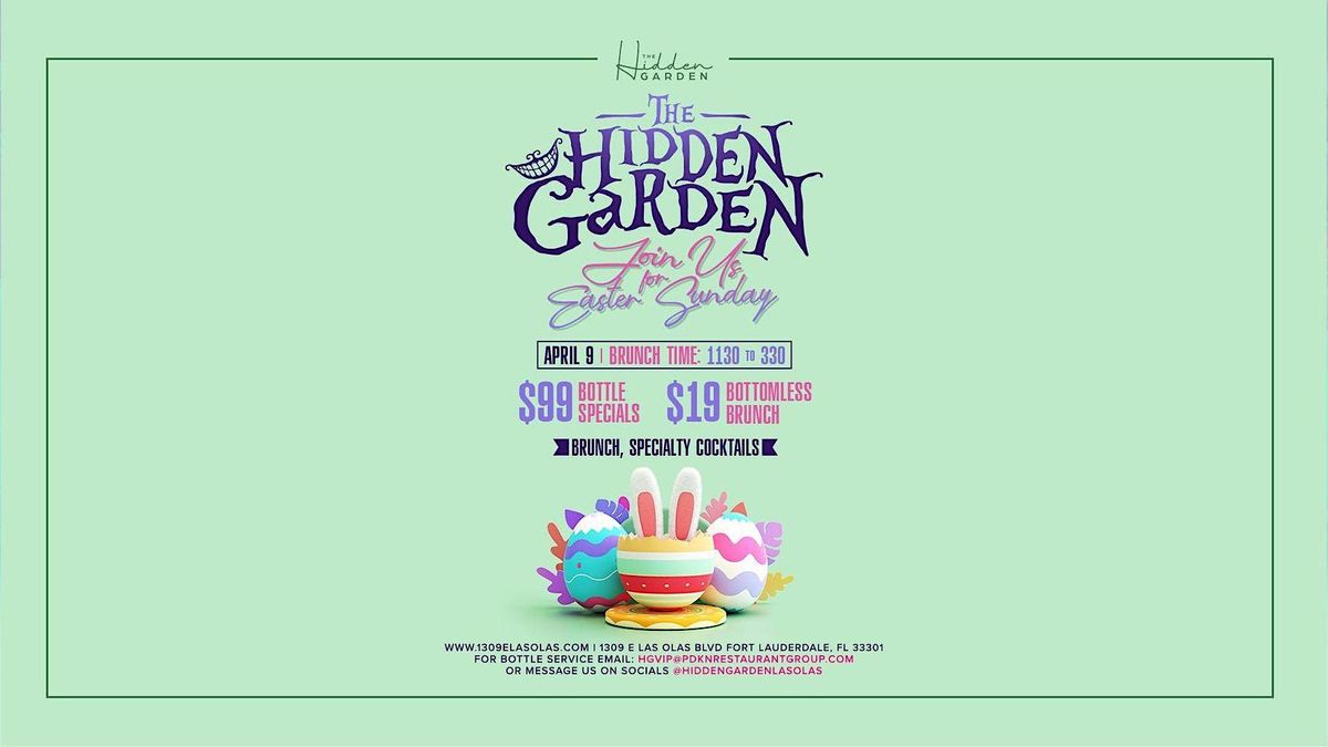 Easter Sunday At The Hidden Garden Las Olas // April 9th, 2023 // The