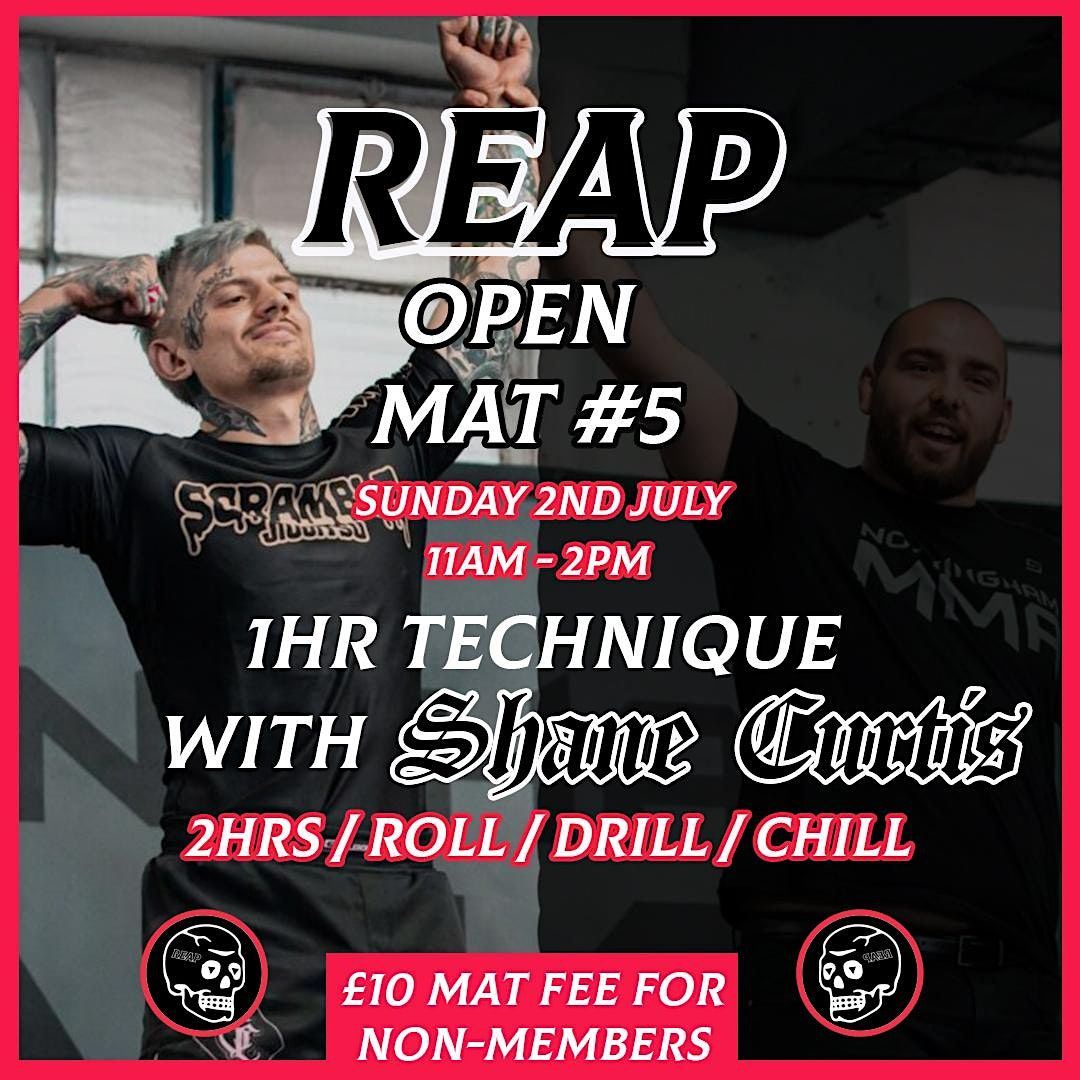 Open mat 5 with Shane Curtis, Stealth BJJ Teesside Brazilian Jiu
