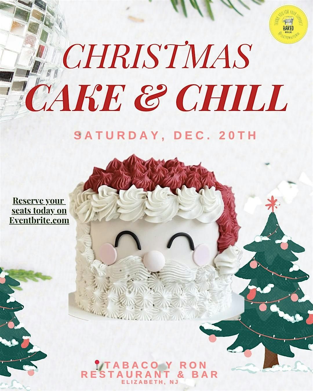 SIP, FROST & BE MERRY! SANTAS CAKE & CHILL, 20 December | Event in Elizabeth | AllEvents