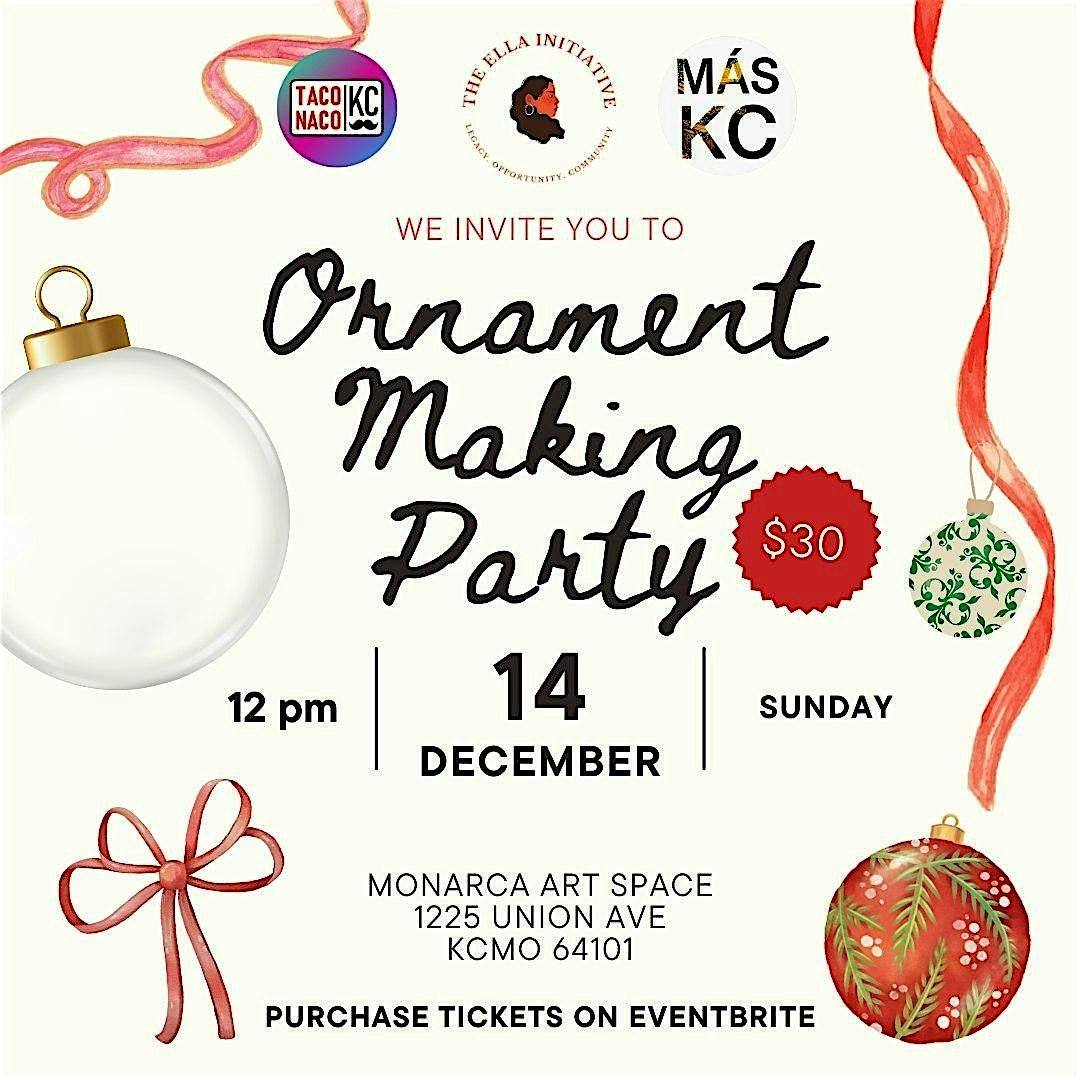 Ornament Making Party, 14 December | Event in Kansas City | AllEvents
