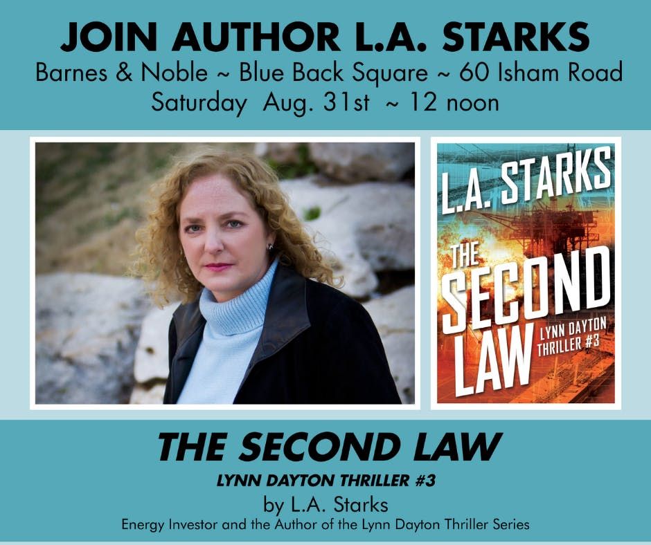 Author L A Starks The Second Law At Barnes Noble Midland