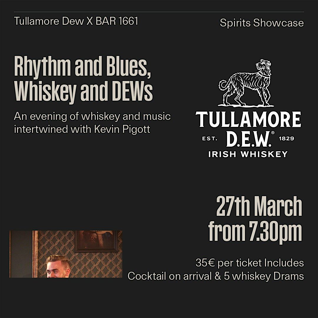 Tullamore Dew Whiskey Tasting, Craft Cocktails X Cuckoo Lane, Dublin 7