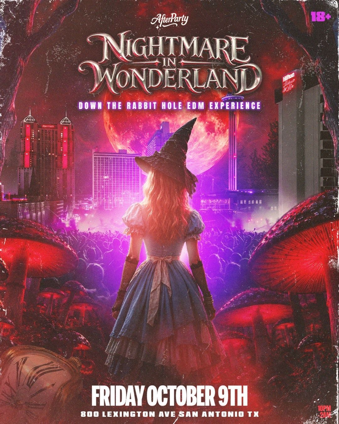 NIGHTMARE IN WONDERLAND: SAN ANTONIO, INFINITY , San Antonio, 9 October ...