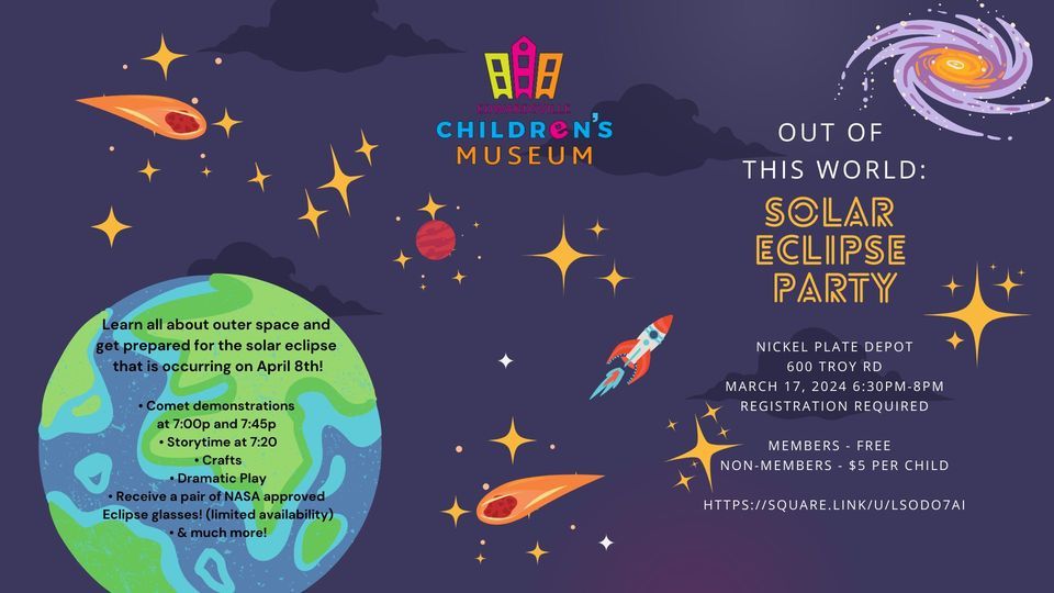 Out of this World Solar Eclipse Party, 600 Troy Rd, Edwardsville, IL