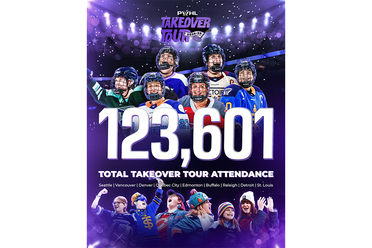 PWHL Takeover Tour - Vancouver Goldeneyes vs Montreal Victoire at Videotron Centre, 11 January | Event in Quebec