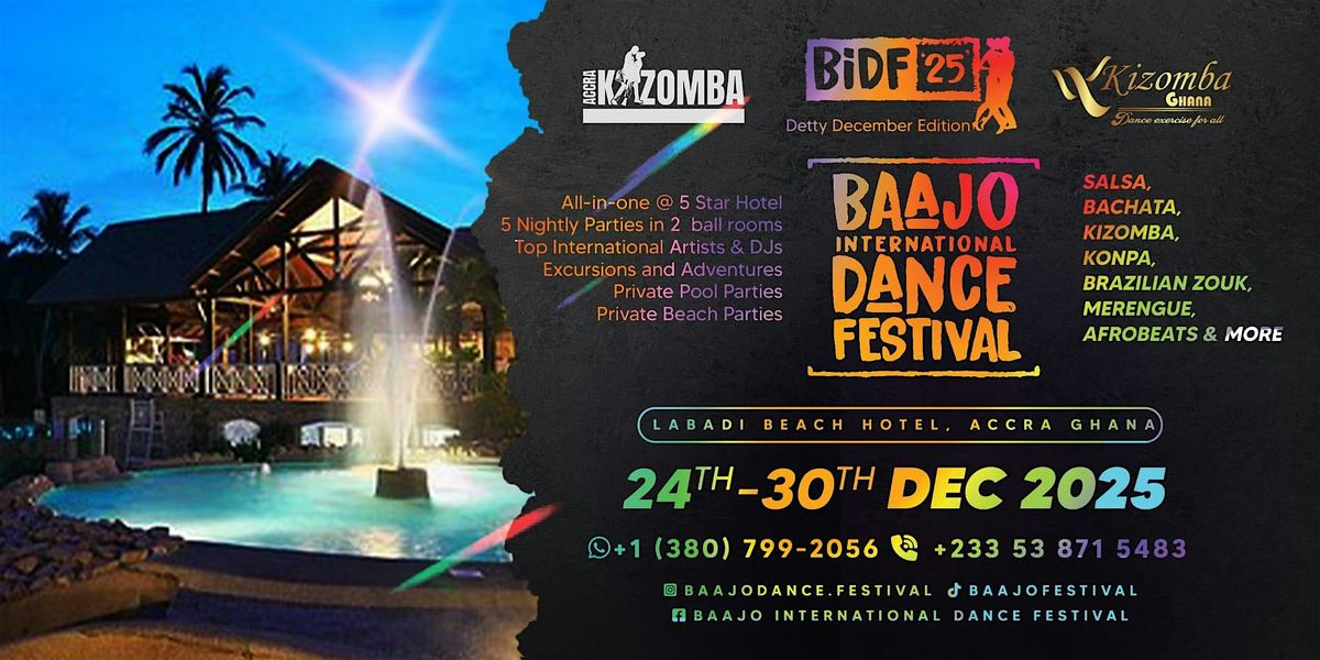 BAAJO INTERNATIONAL DANCE FESTIVAL, 24 December | Event in Accra | AllEvents