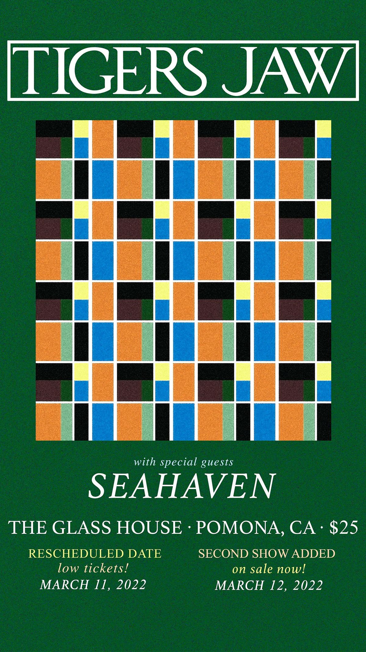 Tigers Jaw The Glass House Pomona January 27 2022 Allevents In Events January 27 2022 Near Me