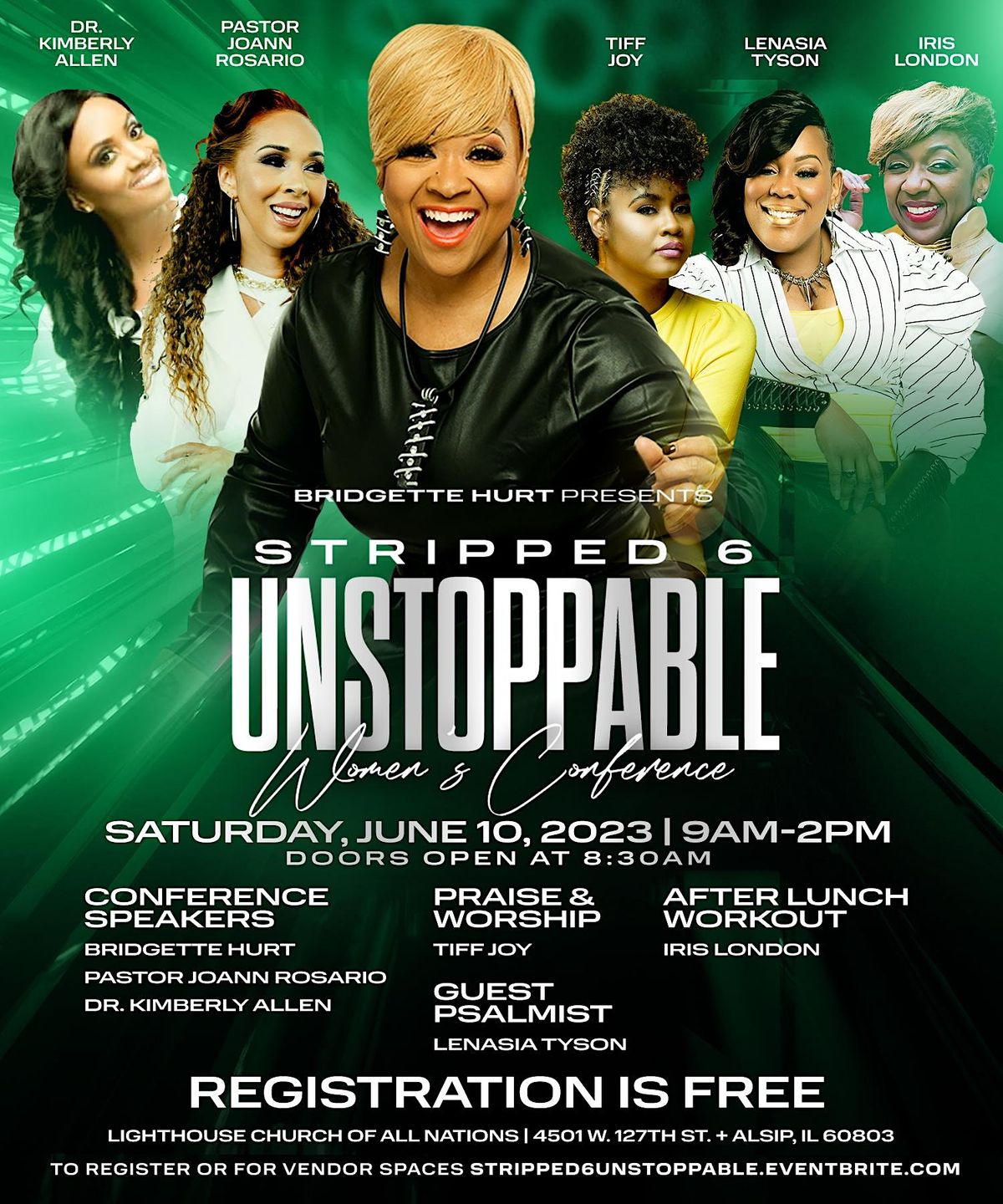 Stripped 6UNSTOPPABLE, Lighthouse Church, Alsip, 10 June 2023 AllEvents.in