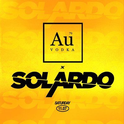 Solardo x Au Vodka