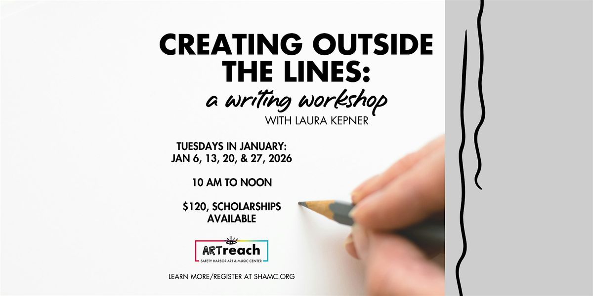 Creating Outside the Lines: A Writing Workshop, 6 January | Event in Safety Harbor | AllEvents