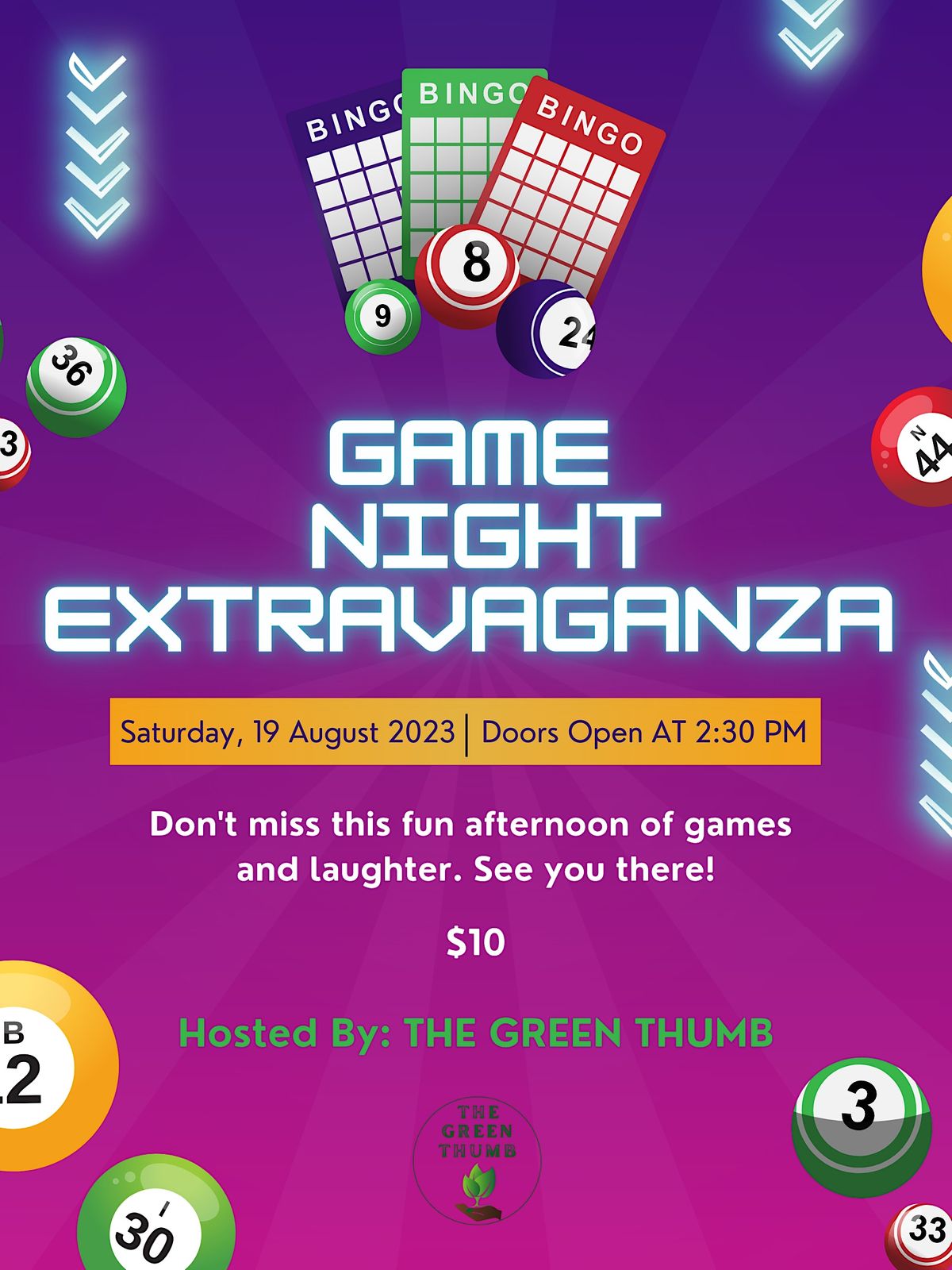Game Night Extravaganza, 5532 1st Ave N, Birmingham, August 19 2023
