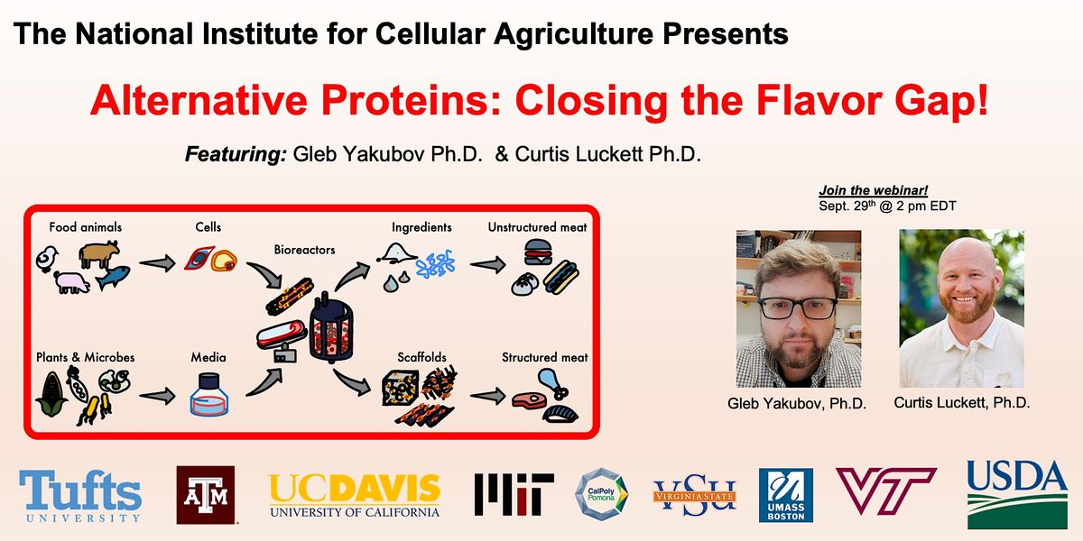 Alternative Proteins Closing the Flavor Gap!, September 29 2023