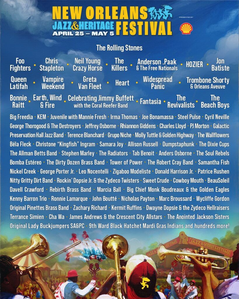 New Orleans Jazz Festival: Weekend 2 - 4 Day Pass at New Orleans Fairgrounds, 30 April | Event in New Orleans