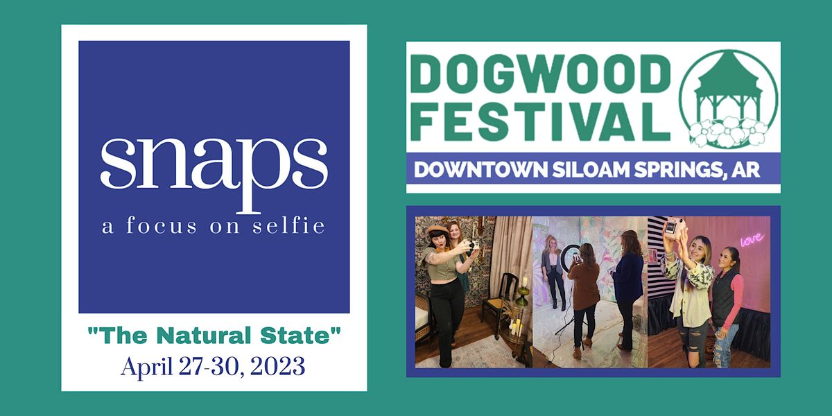 SNAPS NWA Selfie Museum PopUp Dogwood Festival, Siloam Springs