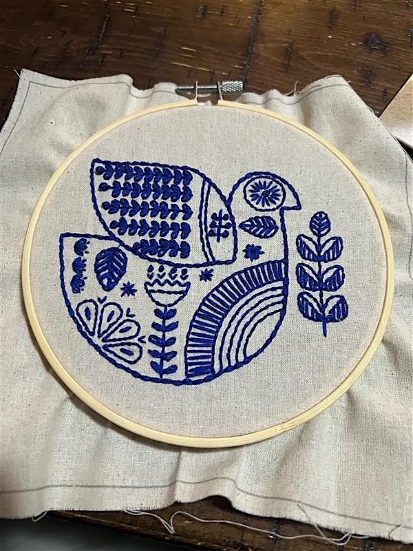 Scandinavian Crewel Embroidery