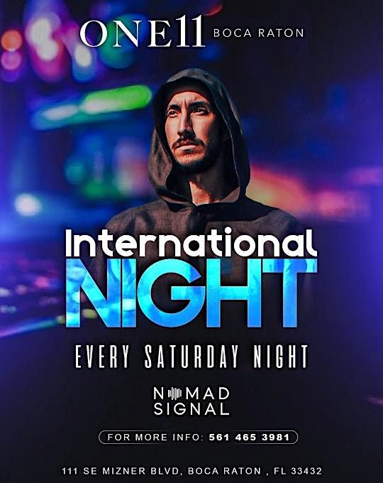 INTERNATIONAL NIGHT AT ONE11 BOCA, One 11 Boca Raton Social Event Space ...
