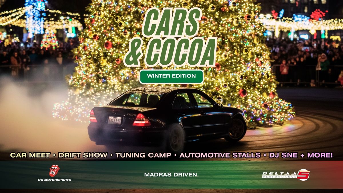 Madras Driven &amp; OG Motorsports - Cars &amp; Cocoa: Winter Edition, 20 December | Event in Coimbatore