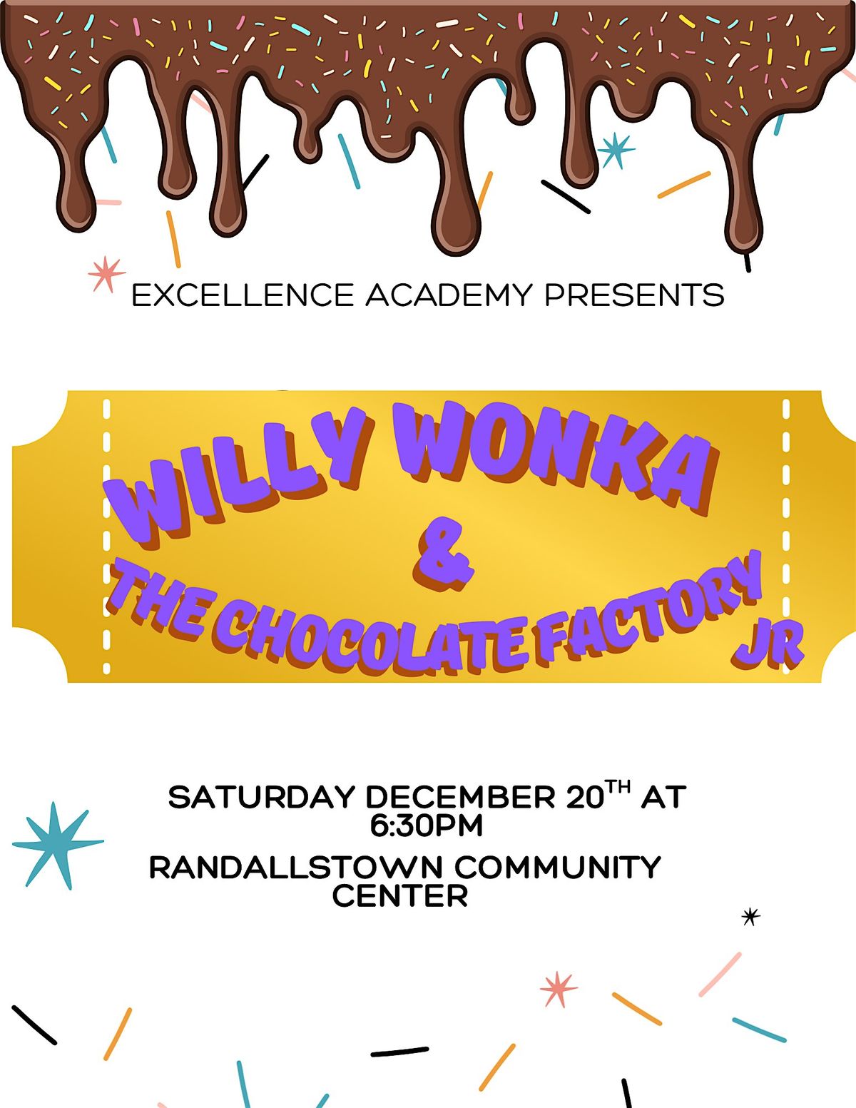Willy Wonka and the Chocolate Factory  Jr., 20 December | Event in Randallstown | AllEvents