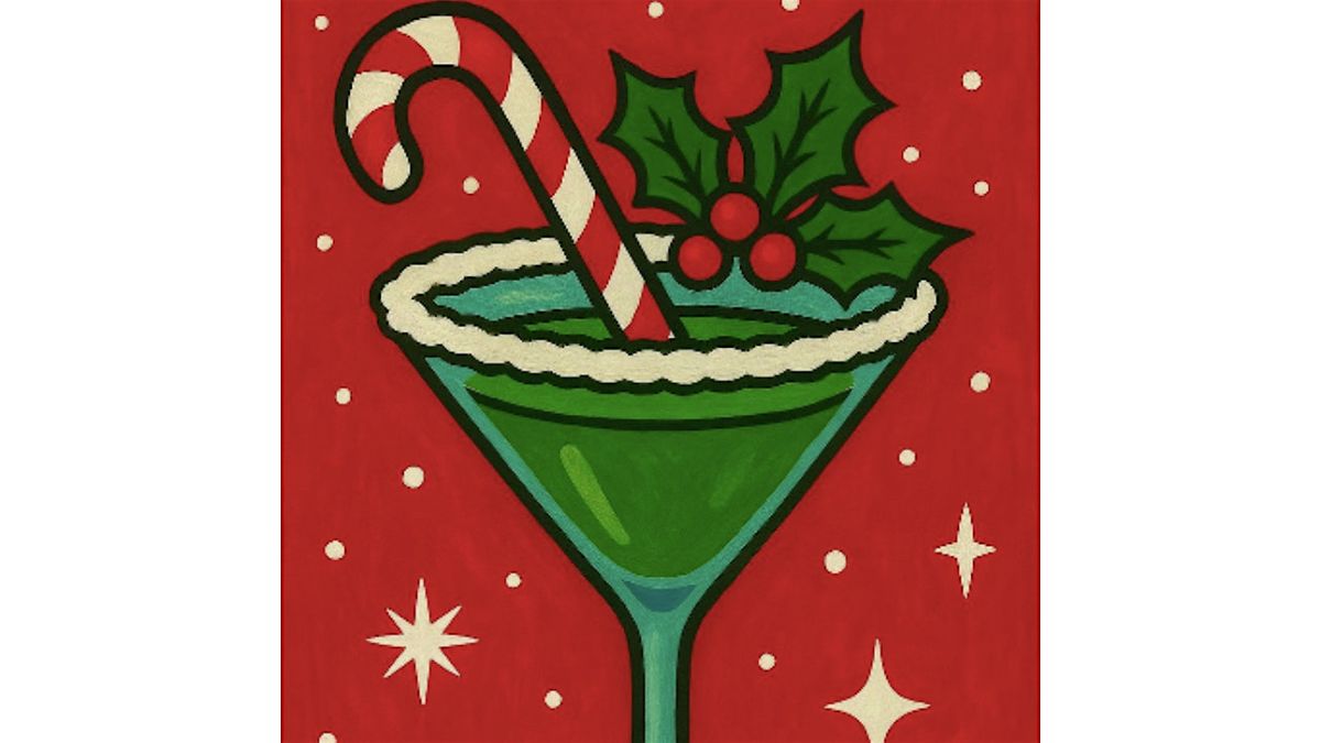 Paint & Sip: Candy Cane Cheers, 19 December | Event in Chicago | AllEvents