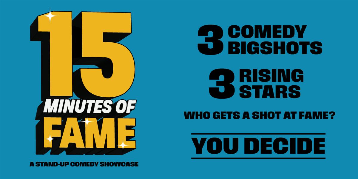 15 Minutes Of Fame - A Stand Up Comedy Showcase | Event in Barcelona | AllEvents