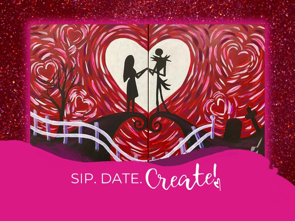 Spooky Valentines Paint Date, Painting with a Twist (8804 N Michigan Rd, Indianapolis