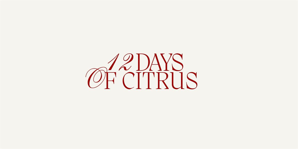 12 Days of Citrus, 14 December | Event in Honolulu | AllEvents